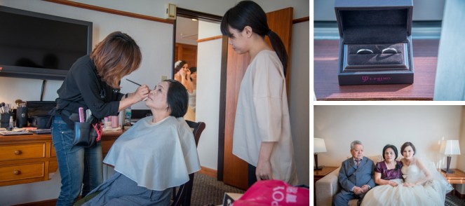 遠從台東過來的父母