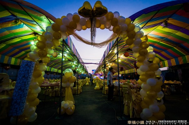 黑貓大飯店,流水席拍攝