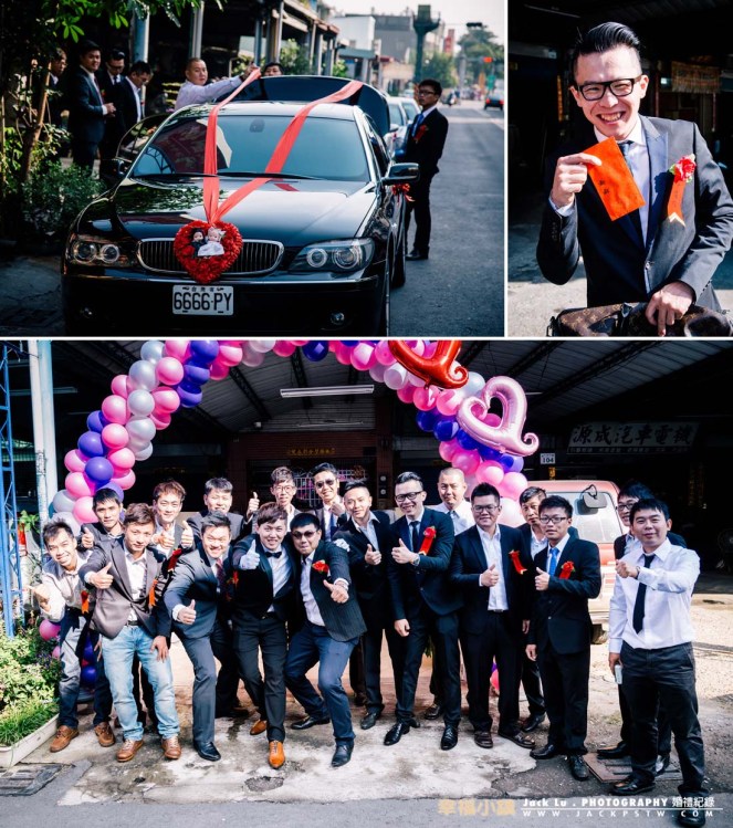 伴郎龜龜, 新郎與伴郎們