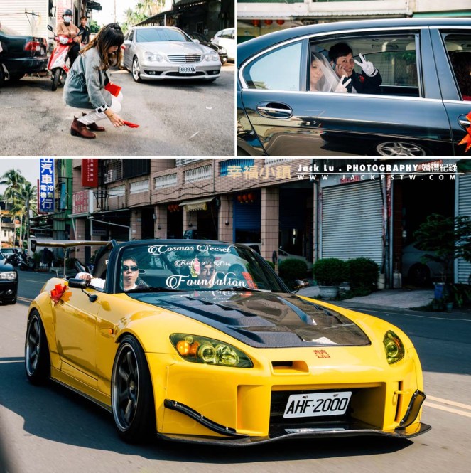 黃色Honda s2000改