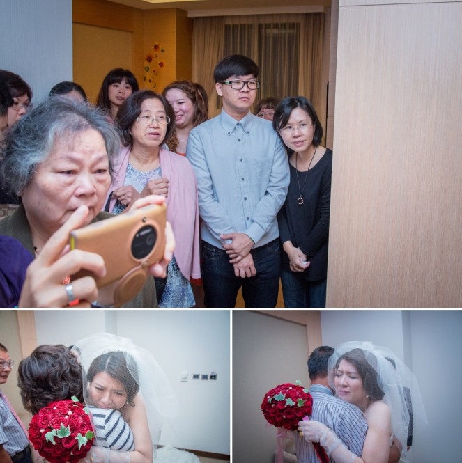 親友團,擁抱父母