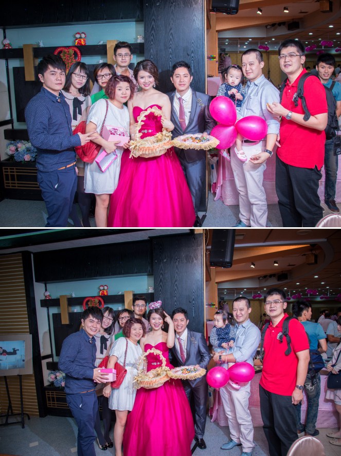 新娘子超高興的