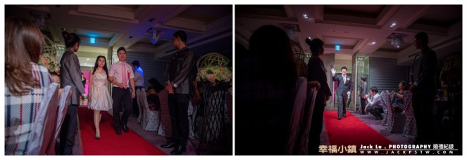 新郎,伴娘伴郎進場