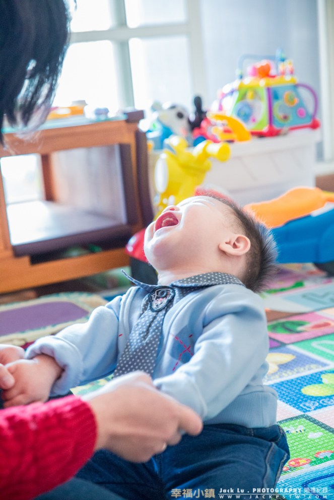 最自然親子互動下拍攝出來