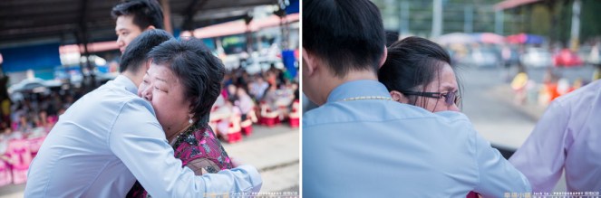 感謝雙方父母,擁擠父母