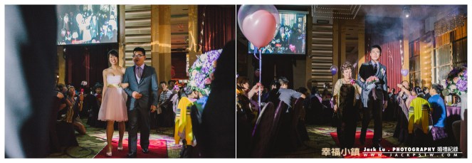 高雄-婚禮紀錄攝影師-婚宴喜宴-大八飯店-伴娘和主婚人進入婚宴會場