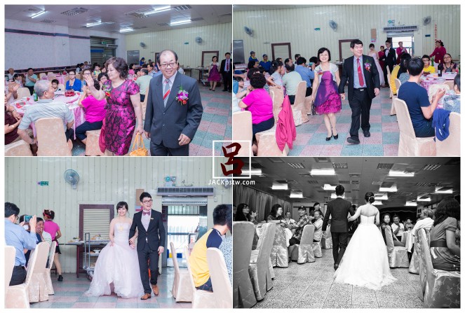 喜宴開始,主婚人,新人進場