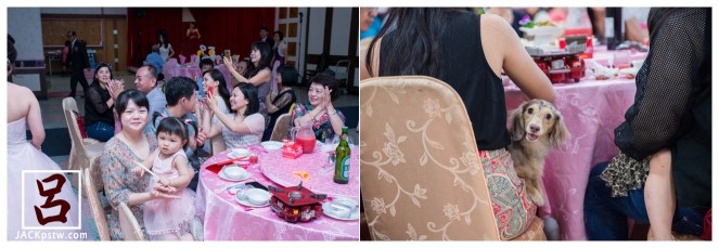 可愛的小狗一直癡癡的看的小呂 XD