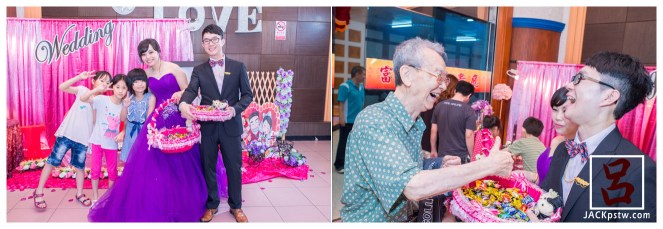 新人送客,與小朋友合照