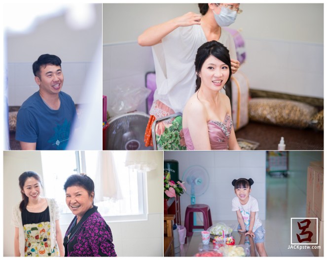 [婚禮攝影] 儒儒+櫻櫻 文定儀式 / 高雄紐約囍宴會館,新祕在幫新娘新郎化妝