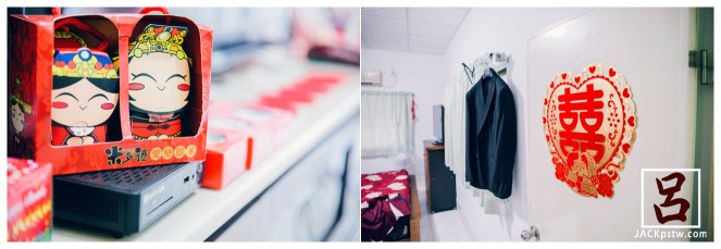 婚禮紀錄-迎娶喜宴-高雄圓山-l新郎家的喜氣小物