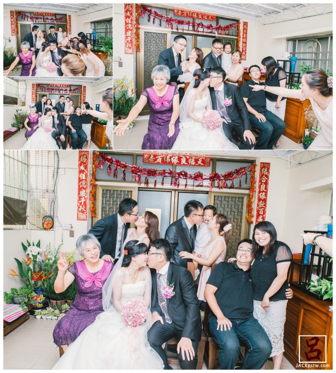 婚禮紀錄-迎娶喜宴-高雄圓山-親友超嚴格檢查是否有喇舌