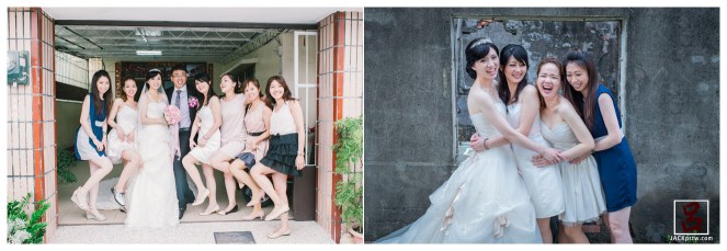 女方親友大合照