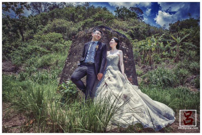 在新郎家附近發現不錯拍照景點