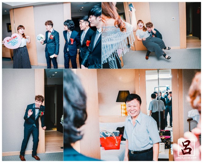 新郎與關主, 抱不起來, 新娘父親看的很開心 新郎與關主, 抱不起來, 新娘父親看的很開心