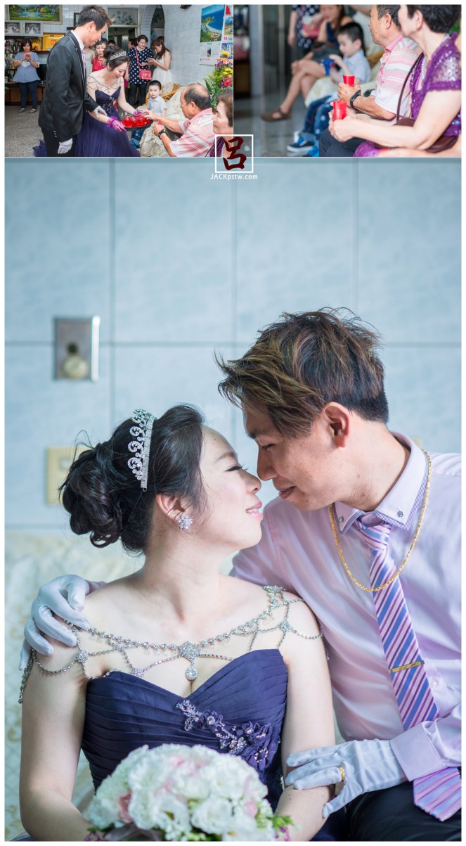 喜宴結束後,開始喝茶儀式