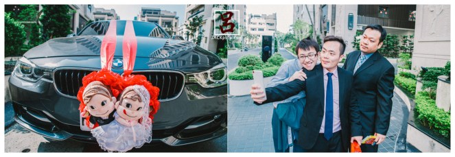 不二家娃娃客製車彩超炫,伴郎自拍