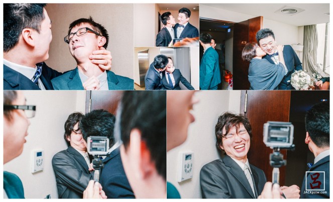 闖關最後一關, 新郎kiss 15次, 伴郎嚇死了