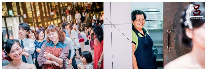 最後連賓客小朋友都一起下跳舞, 廚房人員看到今天場面特別開心,也是他們十鼓工作夥伴