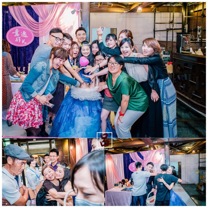 最後一定要拿個喜糖才可走,新娘朋友還特別說要拿幾個才帶來幸運,或早嫁出去的