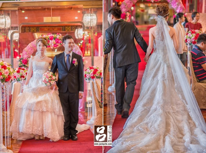 新娘子白紗正面和背面裙擺 新娘子白紗正面和背面裙擺