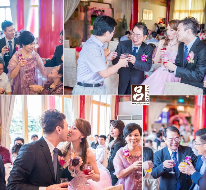 進酒儀式,親家看到很多不常見的老朋友特別高興 進酒儀式,親家看到很多不常見的老朋友特別高興