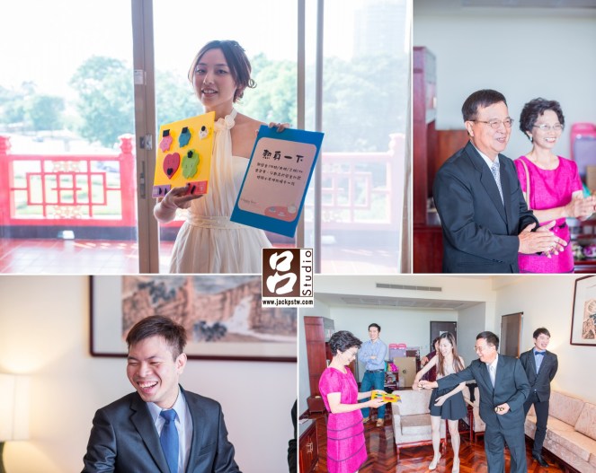 在伴娘介紹下開始新郎最怕的闖關活動,連爸媽也一起參與活動,想到這個GAME真是聰明 在伴娘介紹下開始新郎最怕的闖關活動,連爸媽也一起參與活動,想到這個GAME真是聰明