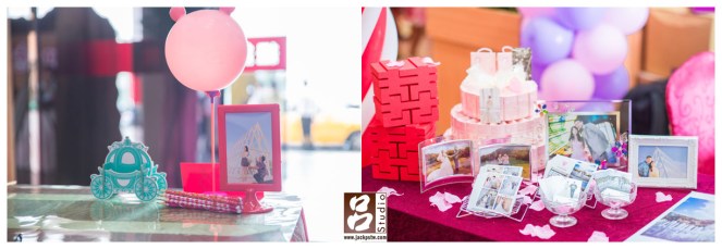 當天到場就看新娘很認真的佈置會場 當天到場就看新娘很認真的佈置會場