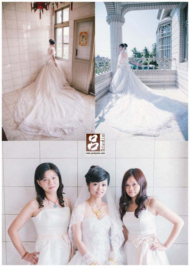 新娘新家還滿大拍幾張圖照，與伴娘拍照
