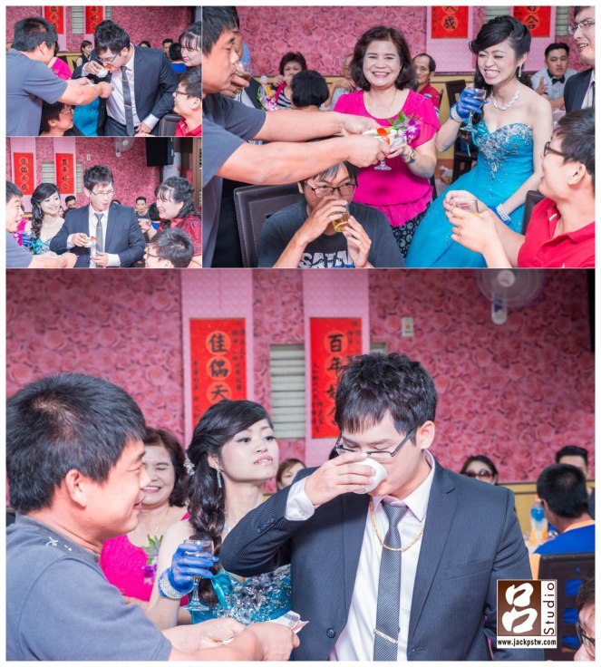 新郎惡夢:賓客準備神秘調酒，新娘看起來應該看的很開心吧