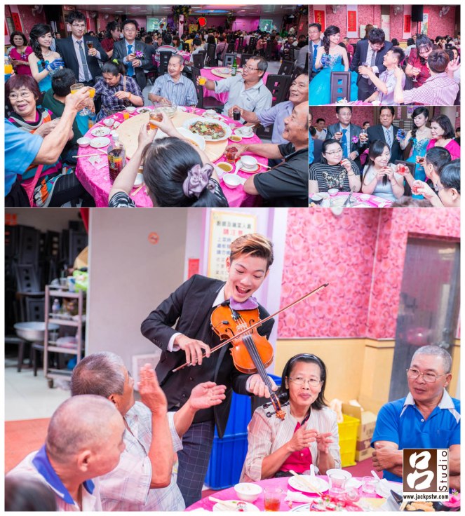 當天樂團帥哥小提琴師