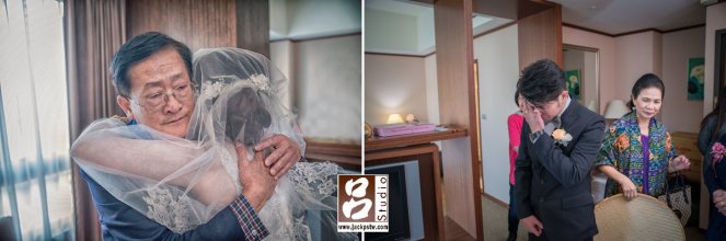 婚攝,Taiwan wedding,婚禮紀錄,婚禮攝影, 福容大飯店 其實父親很捨不得女兒嫁出去,新郎也忍不住掉淚