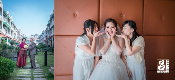 婚攝,Taiwan wedding,婚禮紀錄,婚禮攝影,新娘合照 旁邊的長輩說爸媽結婚都沒拍到照,叫老爸也跪下求婚