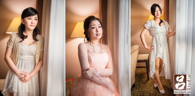 婚攝,Taiwan wedding,婚禮紀錄,婚禮攝影, 福容大飯店 新娘獨照 ,伴娘獨照 ,還滿多人都選用這樣窗光拍攝手法