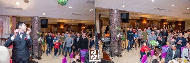 其實這位小朋友一直想要搶這個菜花, 那麼早就想娶老婆!? XD