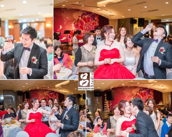 賓客特別準備的調酒要整新郎, 新娘說NO NO NO