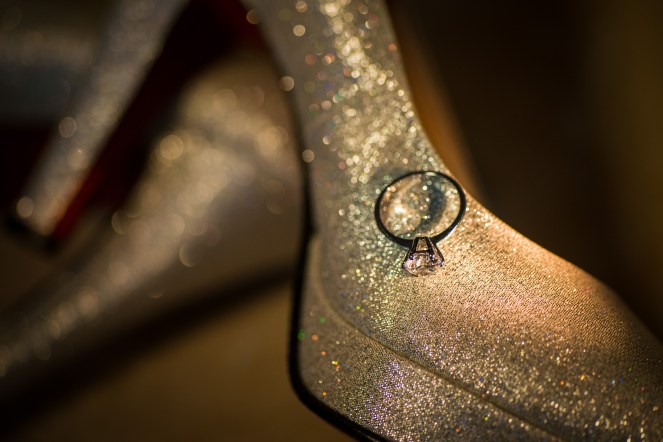 新娘的婚鞋+戒指