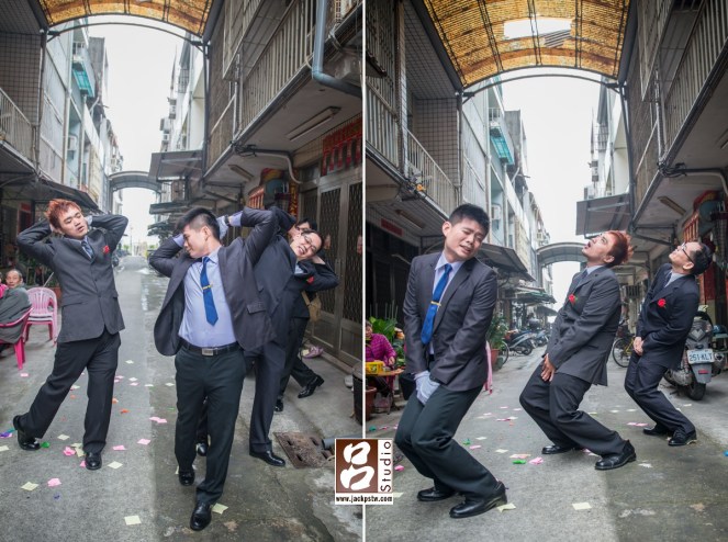 新郎的惡夢-5連拍,還好新郎放很開