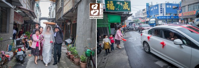 每家的禮儀都有所差異.最主要還是順的長輩們的意思, 我這邊也不會做太多的干涉,照的他們方式走