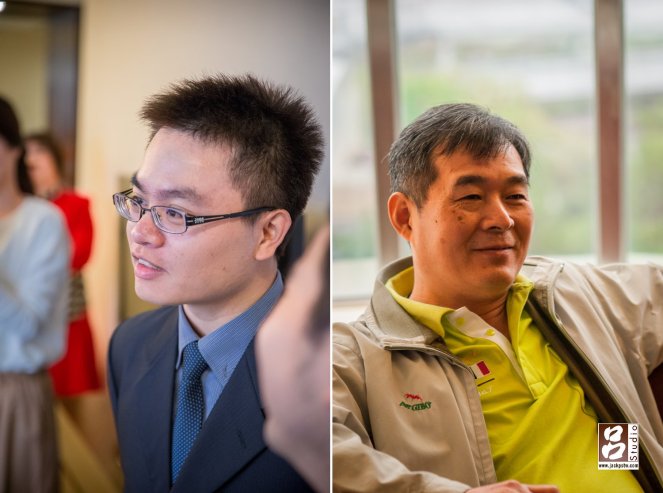 其他親友觀禮的特寫照