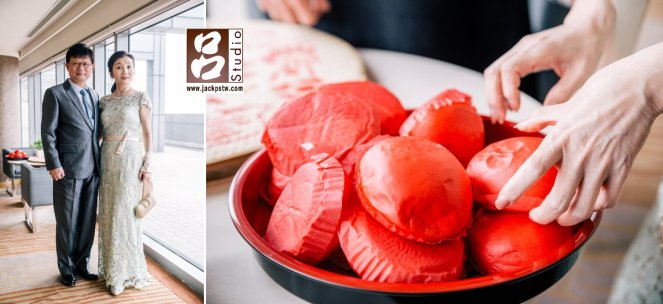 主婚人合照, 媒婆說親家母要把每個饅頭都翻過來才行