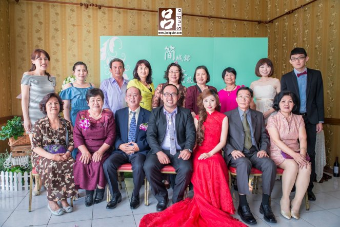新人雙方親友大合照 新人雙方親友大合照