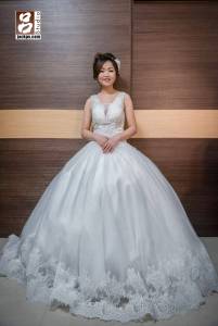 新娘秘書于婷做的造型