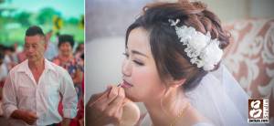 超級老爸+新娘補妝