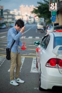 高雄婚禮攝影-綁車彩