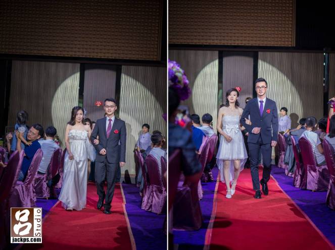 和樂會館-男女儐相進場