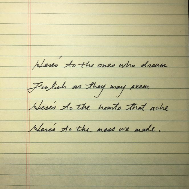 感謝Rreia手寫提供 