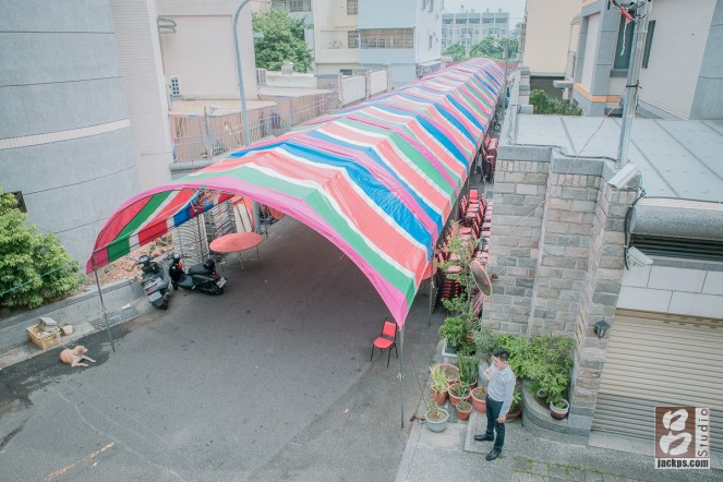 80多桌的流水席