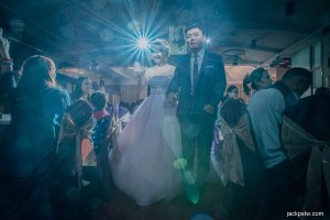 新人進場燈花秀