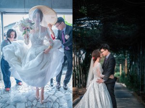 新娘過火爐，新娘外拍